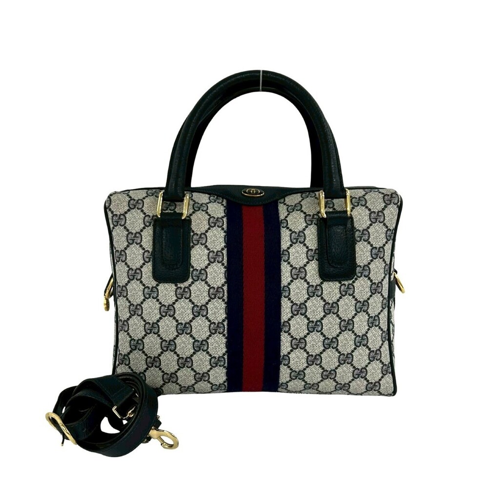 GUCCI Red Leather Shoulder Bag